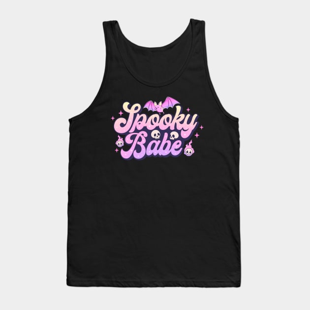 spooky babe Tank Top by perthesun